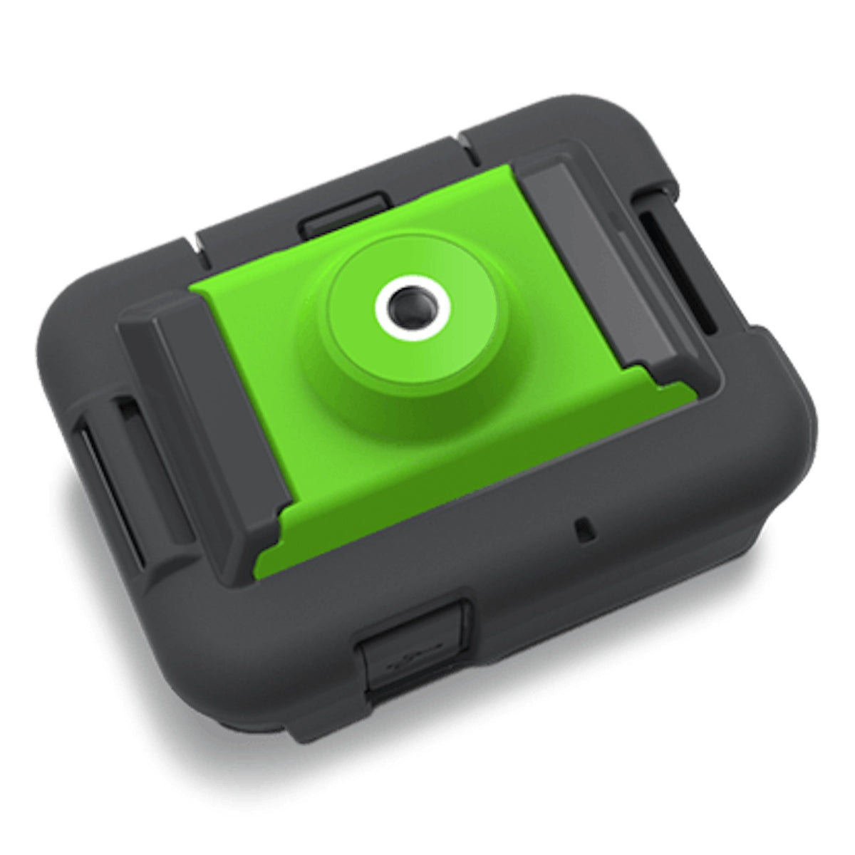 ZOLEO Cradle Kit with the green camera mount insert and quarter-twenty thread
