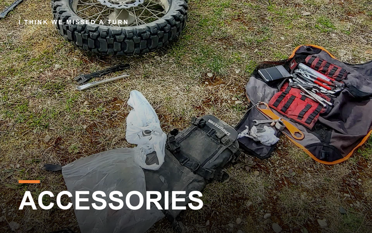 Accessories - I Think We Missed a Turn adventure motorcycle collection