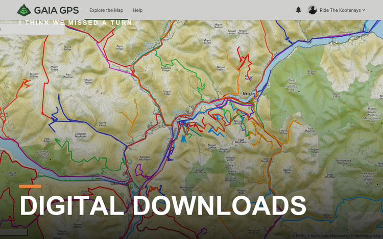 Digital Downloads - I Think We Missed a Turn adventure motorcycle collection