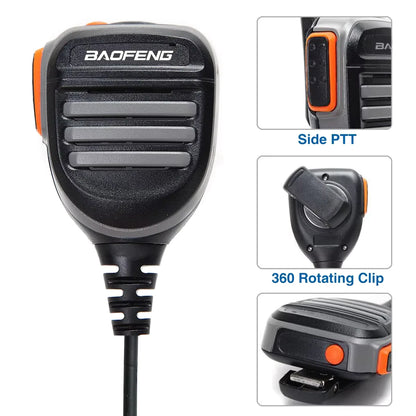 Baofeng UV-9R Waterproof Remote Shoulder Speaker Microphone