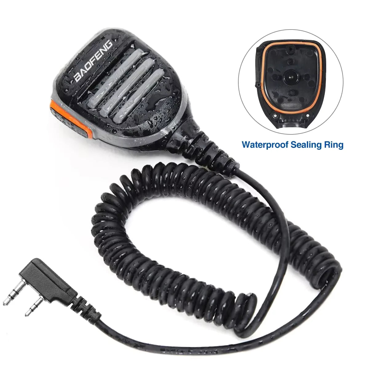Baofeng UV-9R Waterproof Remote Shoulder Speaker Microphone
