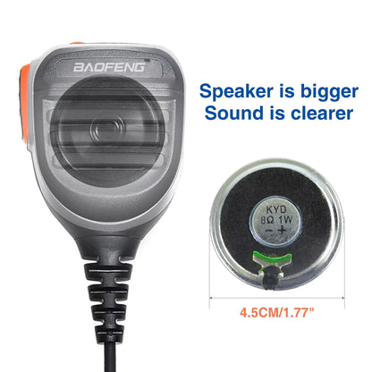 Baofeng UV-9R Waterproof Remote Shoulder Speaker Microphone