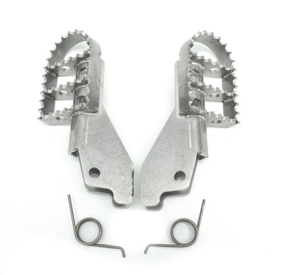 Wide Foot Pegs - Stainless Steel - Triumph Tiger / XC 2011-2020
