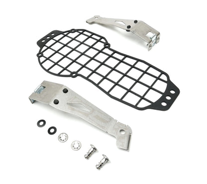 Head Light Guard - Mesh Aluminum / Stainless - BMW R1250GS & ADV / R1200GS & ADV, 2013-ON (WATER COOLED)