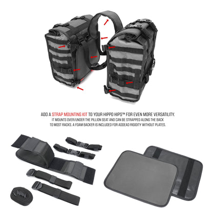 Turkana Soft Luggage Strap Mounting Set