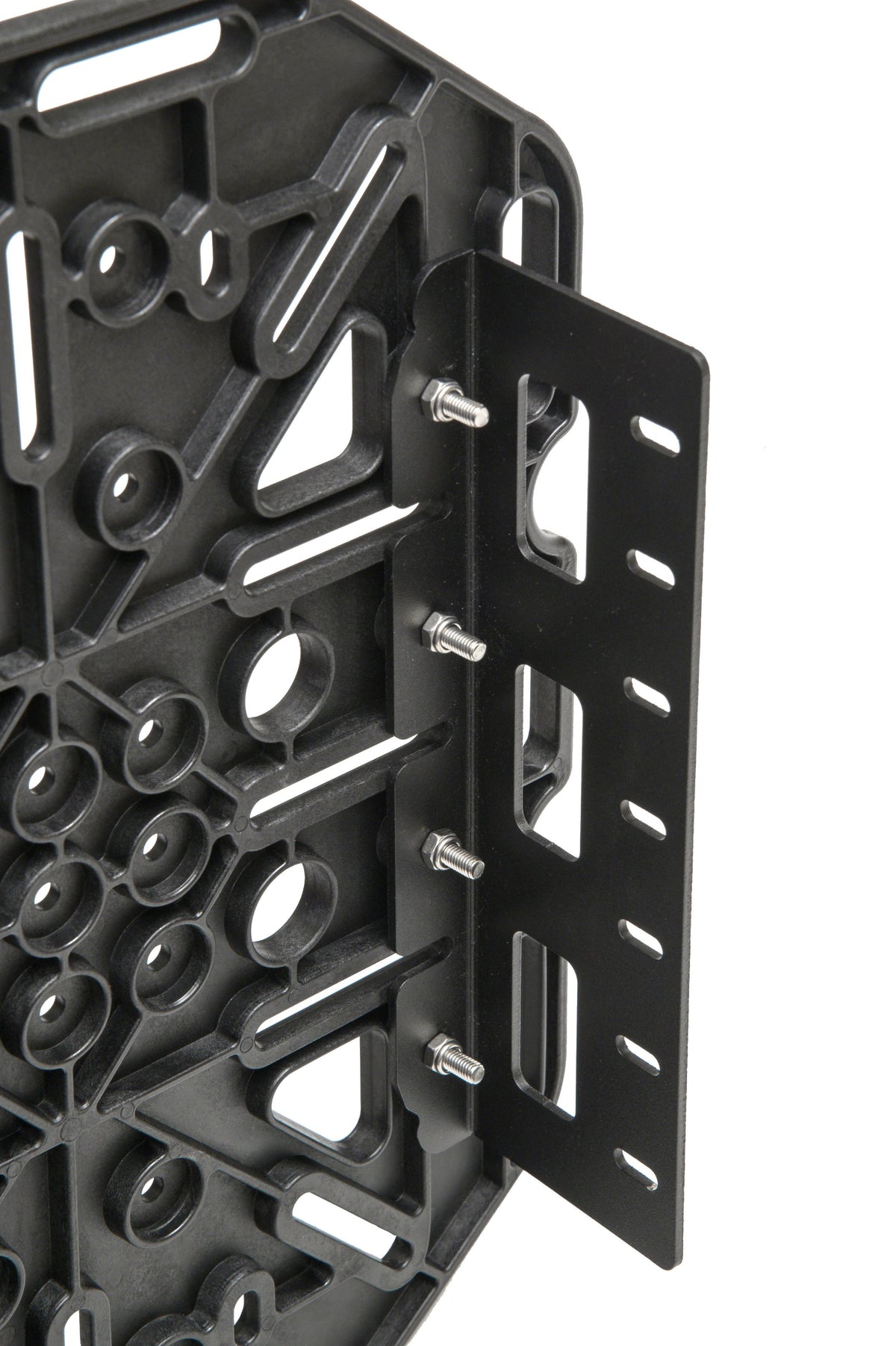 Turkana HippoHips™ Curved Rack Adaptor  - To mount plates on curved OEM racks (BMW, Ducati, etc.)