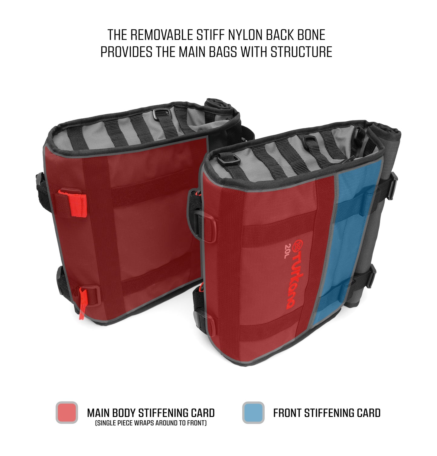 Turkana HippoHips Saddle Bags w/Liner (Single Bag)