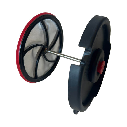 Primus coffee and tea press mesh filter assembly