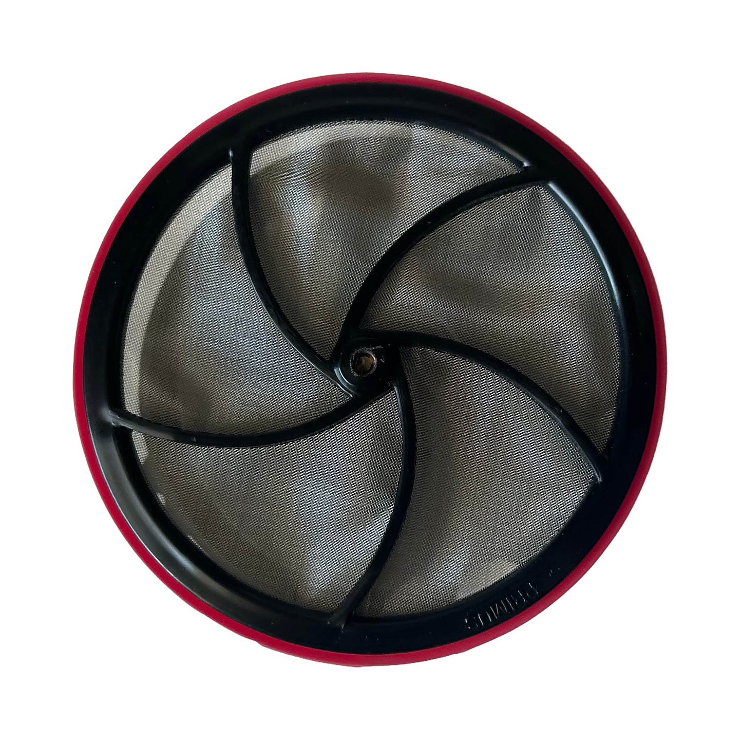 Primus coffee and tea press stainless mesh filter, top view