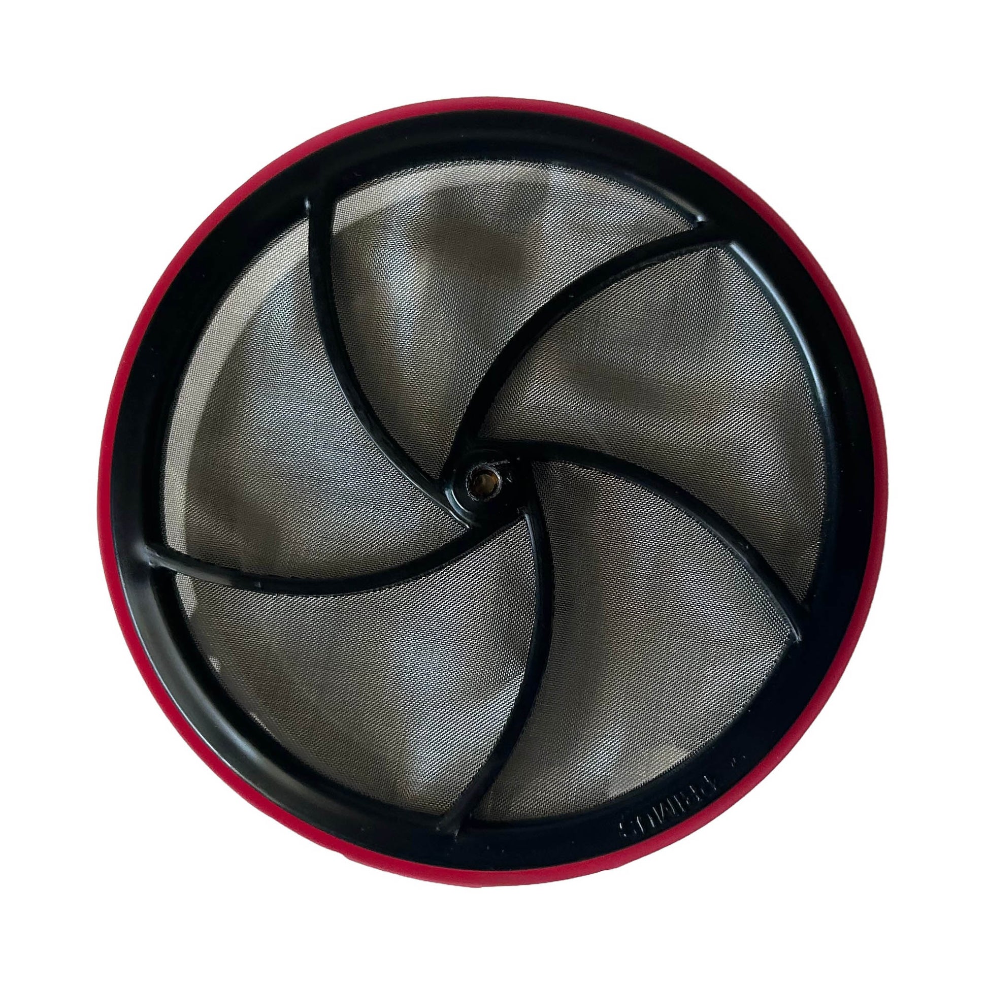 Primus coffee and tea press stainless mesh filter, top view