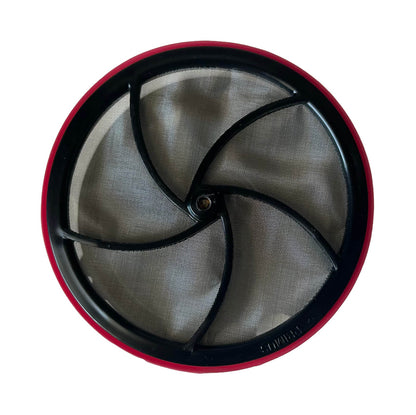 Primus coffee and tea press stainless mesh filter, top view