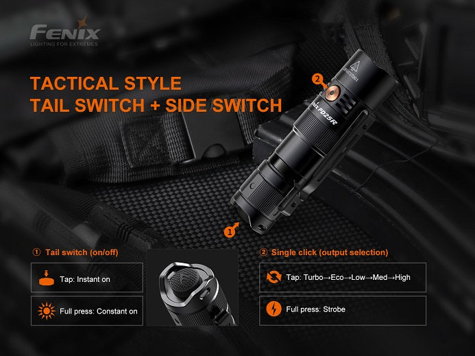 Fenix PD25R Rechargeable Compact Flashlight