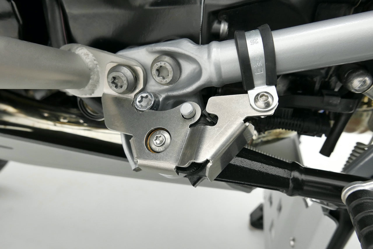 Sidestand Switch Guard - Stainless Steel BMW R1250GS & ADV / R1200GS & ADV, 2013-ON (WATER COOLED)