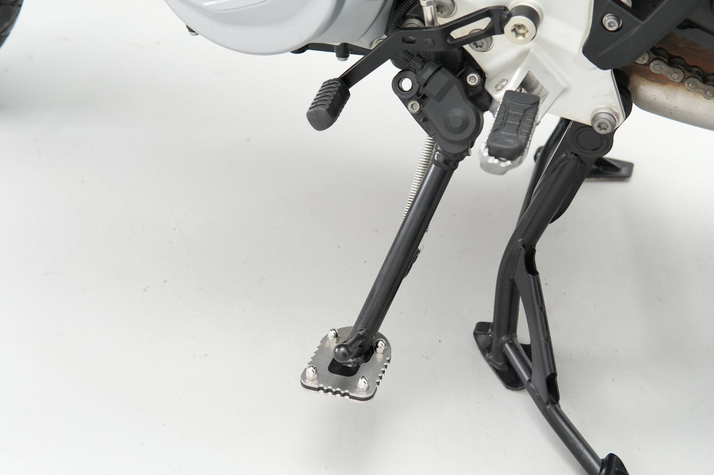 Side Stand Extension - Stainless Steel - BMW F850GS & ADV / F750GS / 2024 F800GS