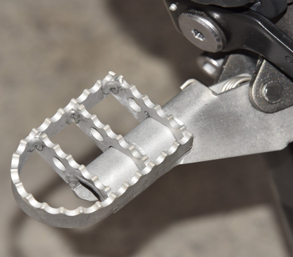 Wide Foot Pegs - Stainless Steel - Triumph Tiger / XC 2011-2020