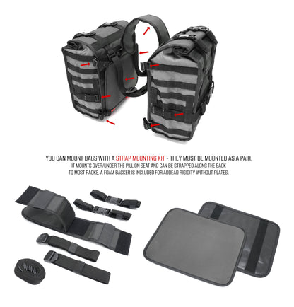 Turkana HippoHips Saddle Bags w/Liner (Single Bag)