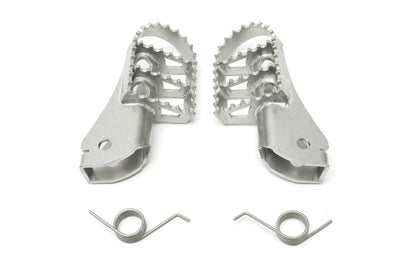 Wide Foot Pegs - Stainless Steel - BMW R1250GS & ADV / R1200GS & ADV, 2013-ON (WATER COOLED)