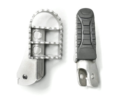 Wide Foot Pegs - Stainless Steel - BMW R1250GS & ADV / R1200GS & ADV, 2013-ON (WATER COOLED)