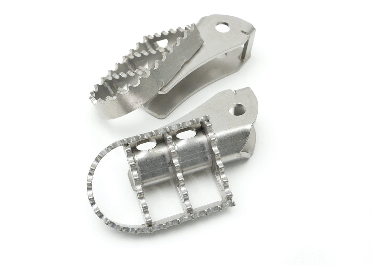 Wide Foot Pegs - Stainless Steel - Yamaha Tenere 700