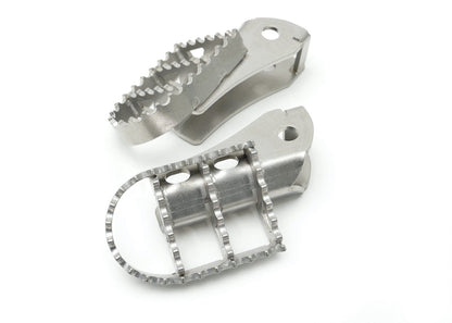 Wide Foot Pegs - Stainless Steel - Yamaha Tenere 700