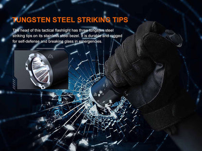 Fenix TK21R Rechargeable Tac Flashlight