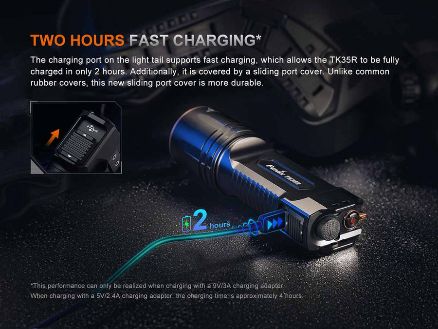 Fenix TK35R Rechargeable Flashlight