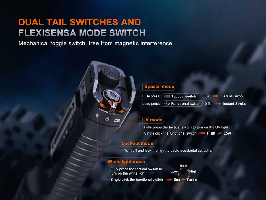 Fenix TK35R Rechargeable Flashlight