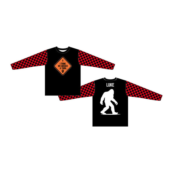 "I Think We Missed A Turn" Lumbersquatch ADV Jersey