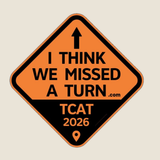 I Think We Missed a Turn TCAT 2026 badge