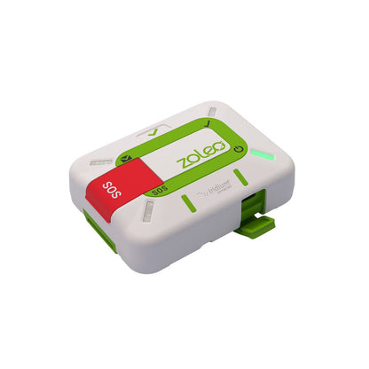 ZOLEO ZL1500 perspective view with USB-C port cover open