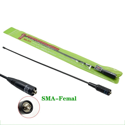 NA-771 SMA-Female dual-band antenna for Baofeng UV-5R with retail package, 144/430MHz