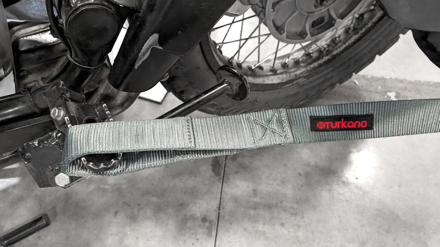 Turkana TowRantula™ - Lightweight ADV Motorcycle Tow Rope 14'